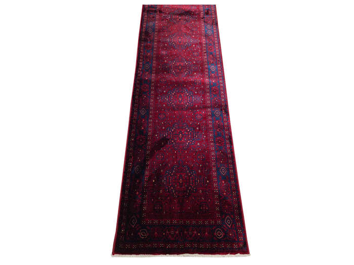 Gorgeous Red Kazac Style Passage Runner 400 x 80cm