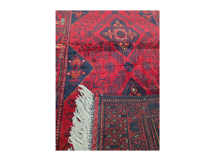 Fine Afghan Turkman Carpet 202 X 80 cm
