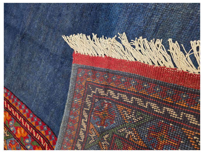 Beautiful Afghan Kunduz Bukhara Carpet 202 x 149 CM