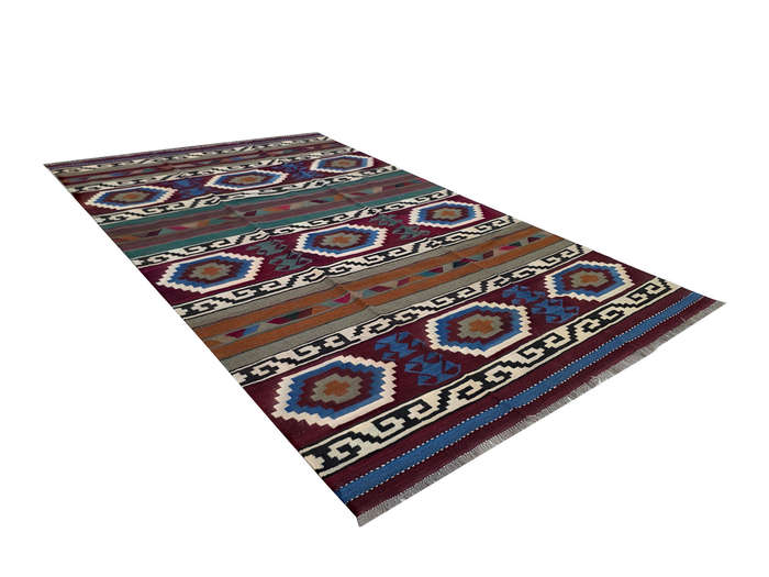 Gorgeous Afghan Hazara Handmade Kilim Rug 296 x 199cm