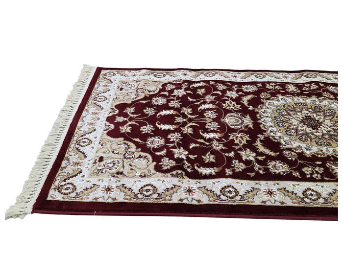 2 Meter Maroon Color Machine Made Runner 200 X 80 CM