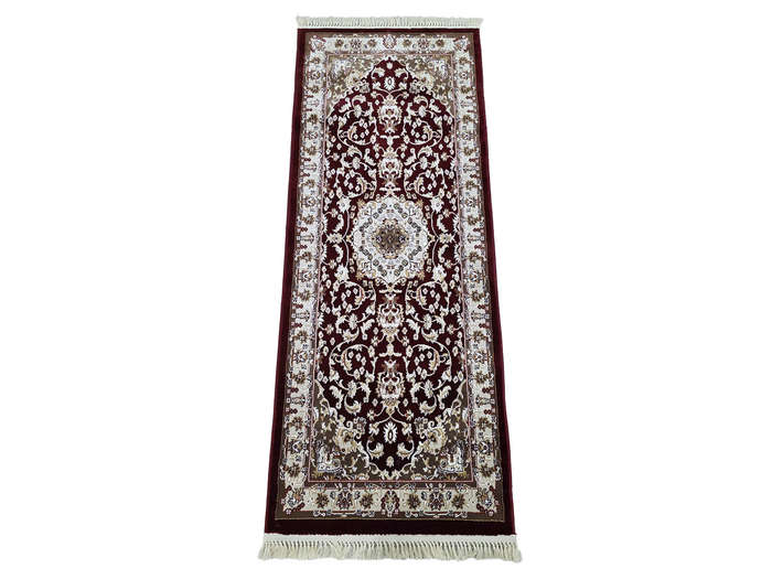 Maroon Color Machine Made Passage Runner 200 X 80 CM