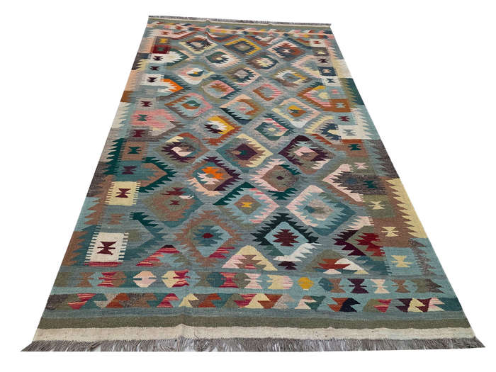 Stunning Afghan Hazara Handmade Kilim Rug  299x196cm