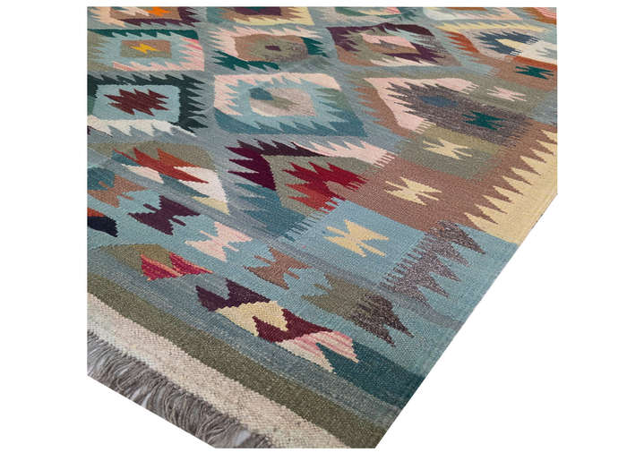 Stunning Afghan Hazara Handmade Kilim Rug  299x196cm