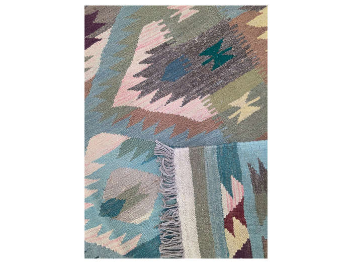 Stunning Afghan Hazara Handmade Kilim Rug  299x196cm