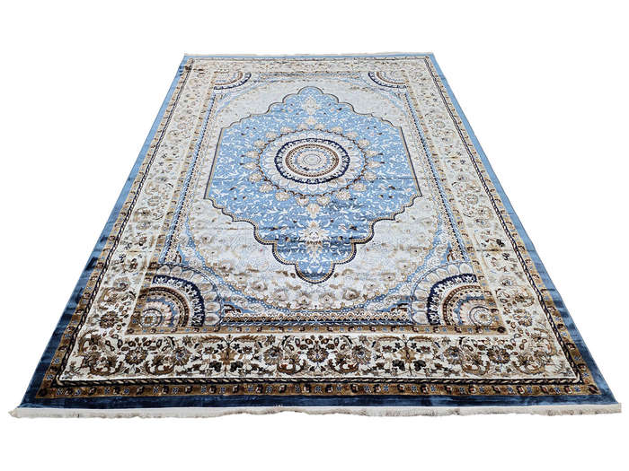 Fine Blue Machine Made Carpet 400 x 300 CM