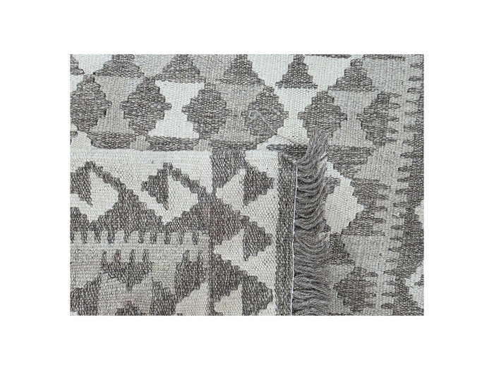 Fine Handwoven woolen Natural Kilim 197 x 70 cm