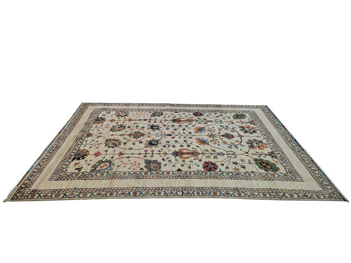 Beautiful Afghan Ariana Handmade Carpet 292 x 205 CM