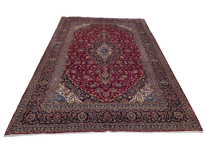 Gorgeous Pre-loved kashan Handmade Carpet 400 x 305 CM