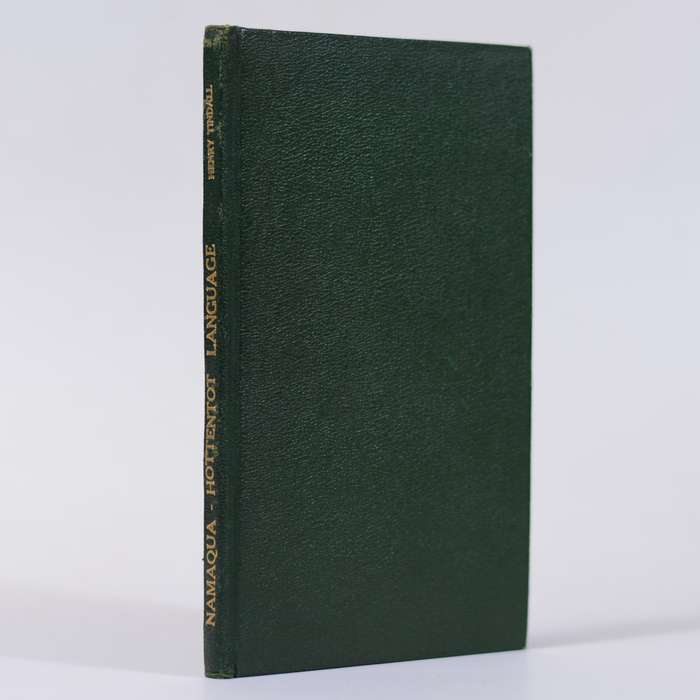 A Grammar and Vocabulary of the Namaqua-Hottentot Language - Tindall, Henry