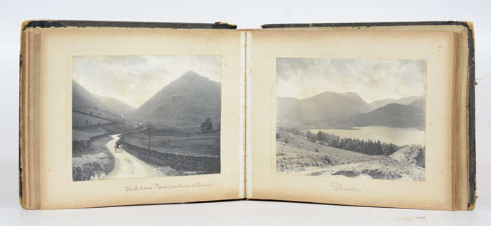 Late 19th Century Photo Album of Devon, Scotland, Paris  and Brussels -