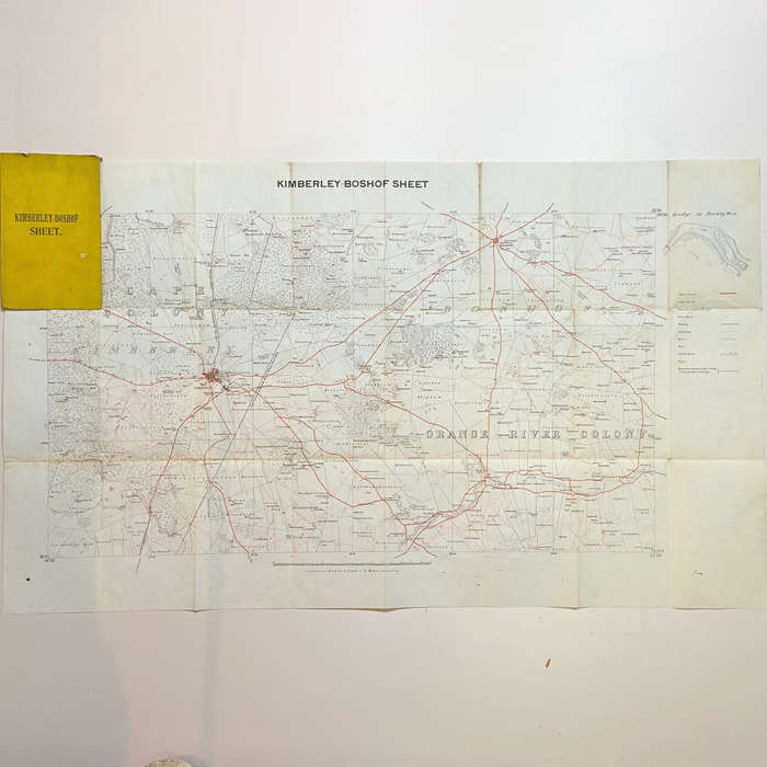 Kimberley - Boshoff Sheet - Folding Map -