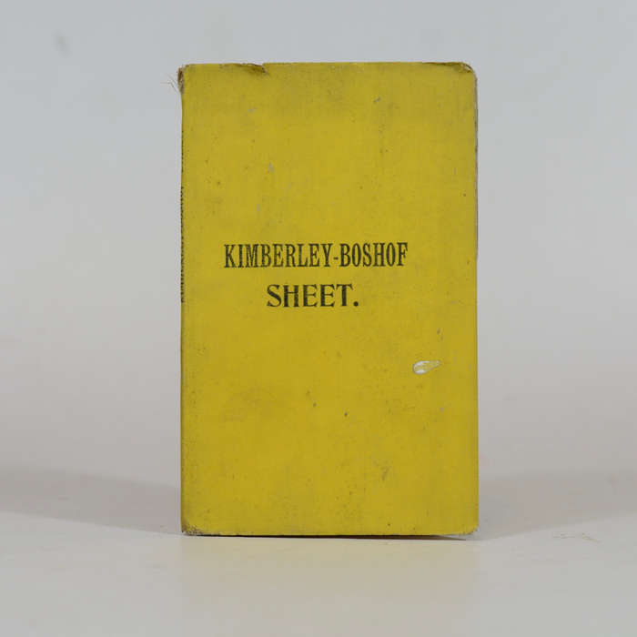 Kimberley - Boshoff Sheet - Folding Map -