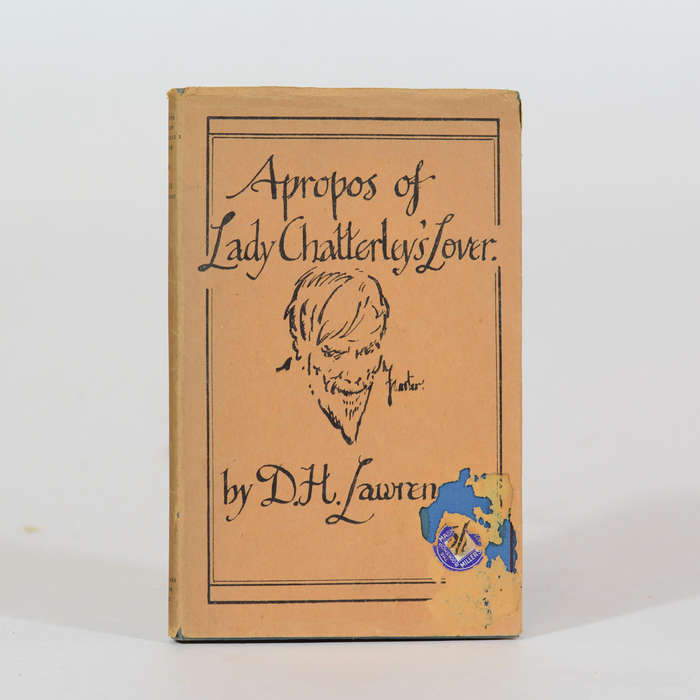 A Propos of Lady Chatterley's Lover. - Lawrence, D H