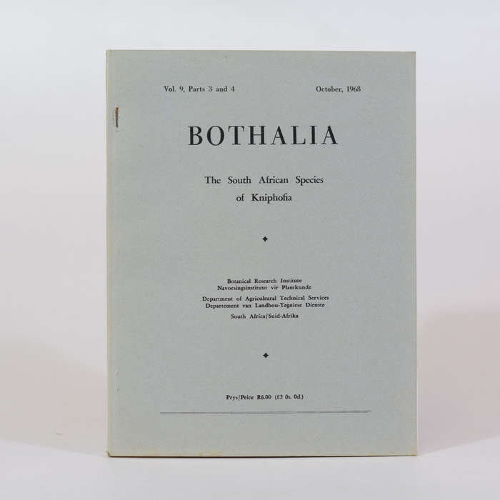 Bothalia. Vol 9. Parts 3 and 4. The South African Species of Kniphofia - Codd. L E
