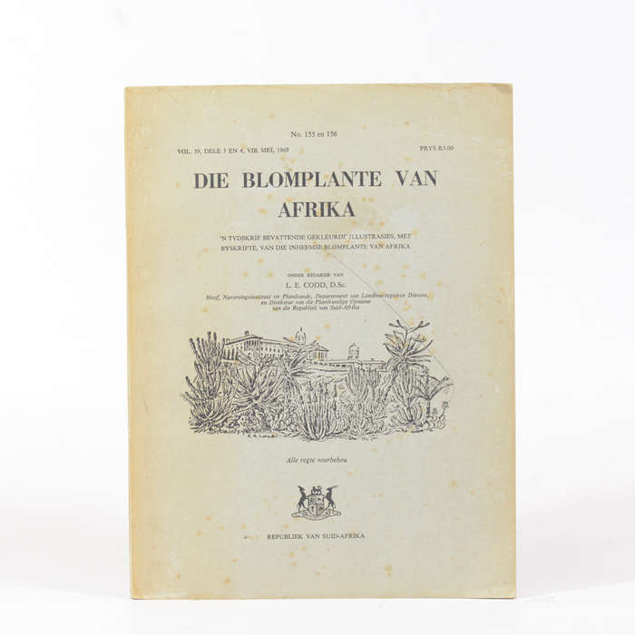Die Blomplante van Afrika. No. 155 en 156, Vol. 39. Deel 1 en 2 vir Mei 1969 - Coff, L E