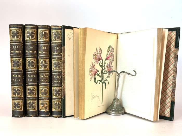 The Botanist; Containing Accurately Coloured Figures, of Tender and Hardy Ornamental Plants; with...