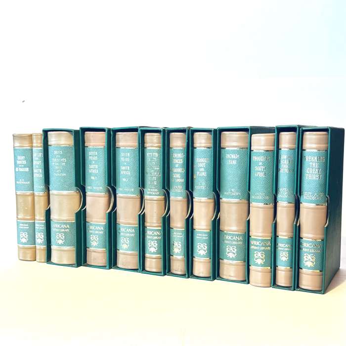 Africana Reprint Library. Complete in 12 volumes. - Various