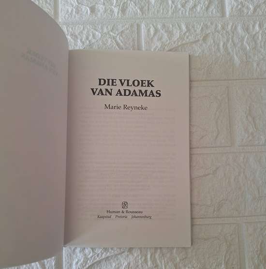 Die Vloek van Adamas - Marie reyneke