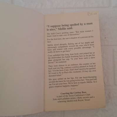 Mills & Boon - Courting the Cowboy Boss 2 in 1