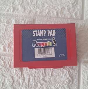 Uninked Stamp Pad Single
