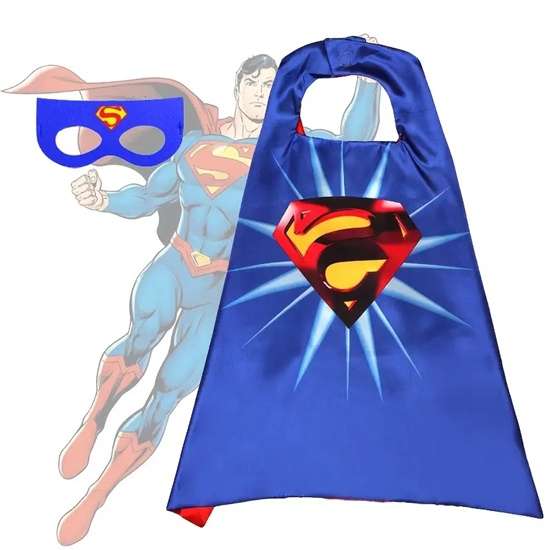 Superman Cape and Mask