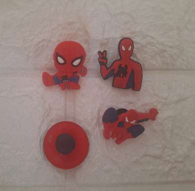 Spiderman Shoe Charms