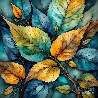 Vibrant Assortment of Leaves II [d]