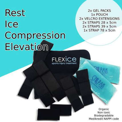 Cold/Hot Icepack Gel Pad - Heat & Cold Compress for Injury & Pain Relief