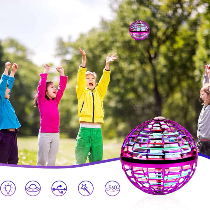 Flynova Pro Ball Flying Spinner With A Magic Controller | Pack of 2 for double the excitement