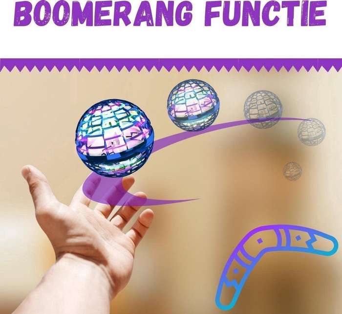 Flynova Pro Ball Flying Spinner With A Magic Controller | Pack of 2 for double the excitement
