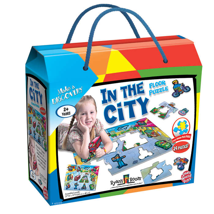 Ryan's Room - Floor Puzzle - In The City - 24pcs- Clearance Stock