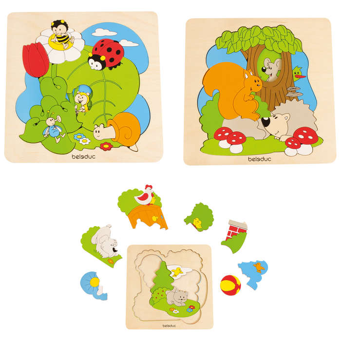 Beleduc - Discovery Puzzle Set- Clearance Stock