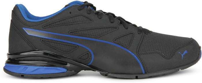 PUMA TAZON BLACK BLUE SNEAKERS