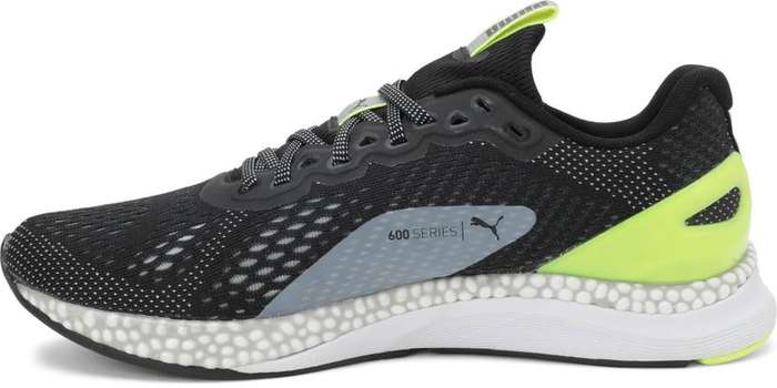 PUMA SPEED 600 BLACK YELLOW RUNNING SHOE