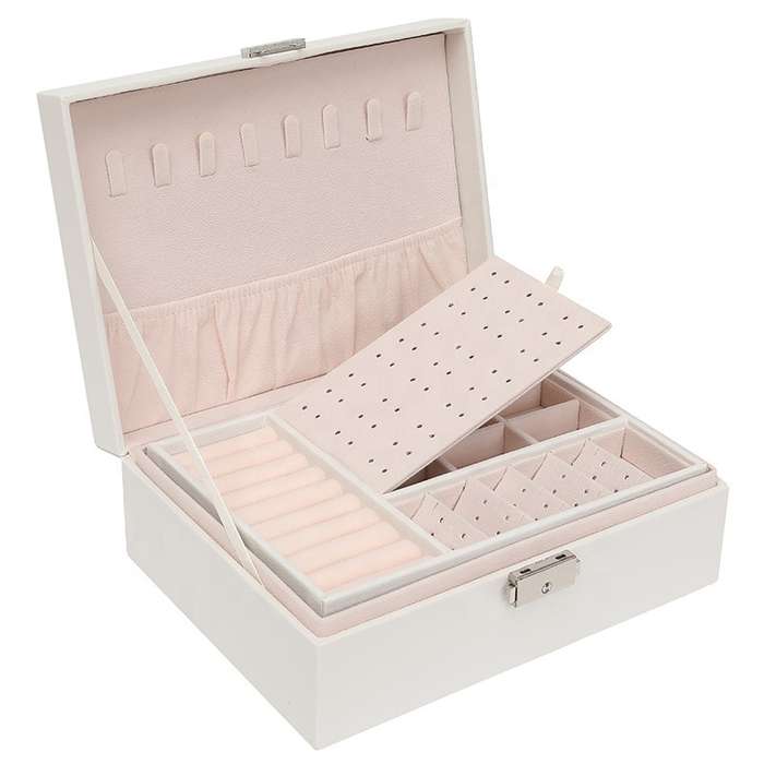 Jewelry Storage Box Ladies Makeup Ring Stud Earrings Box Gift Box Customized