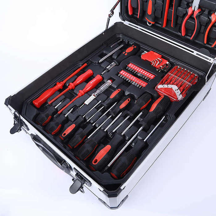 187PCS Hand Tool Sets Car Repair Tool Kit Set Mechanical Tools Box Home Socket Wrench Set Ratchet Sc