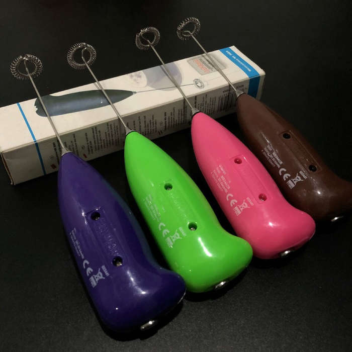 HOT Mini Electric Coffee Blender Handheld Eggbeater Bubble Drink Stir Bar Electric Whisk Mixer Milk