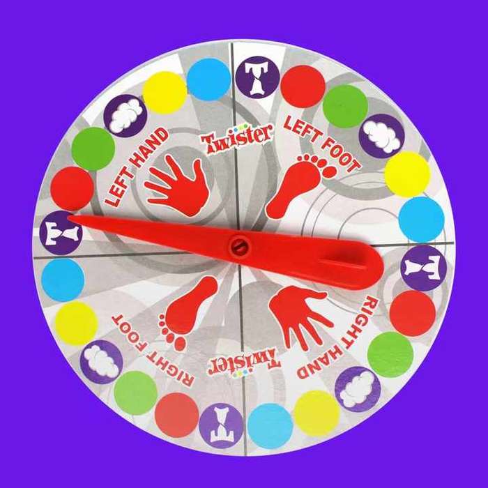 Twister Board Party Game for Indoor Outdoor Family Party Parent-Child Interactive Game Educational T