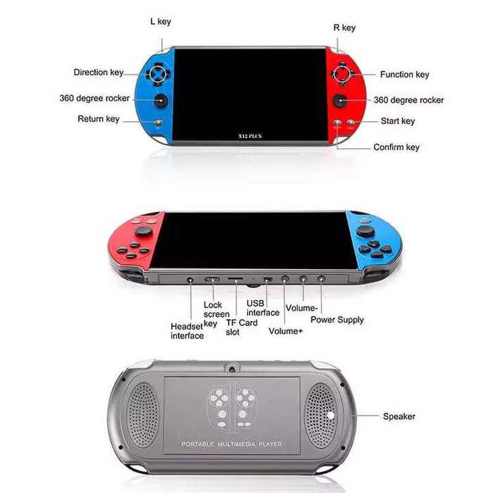 X12 Plus Handheld Retro Game Console