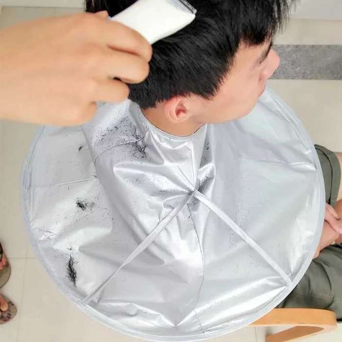 Creative DIY Hairdressing Apron Hair Cutting Cloth Barber Salon Apron Professional Waterproof Umbre