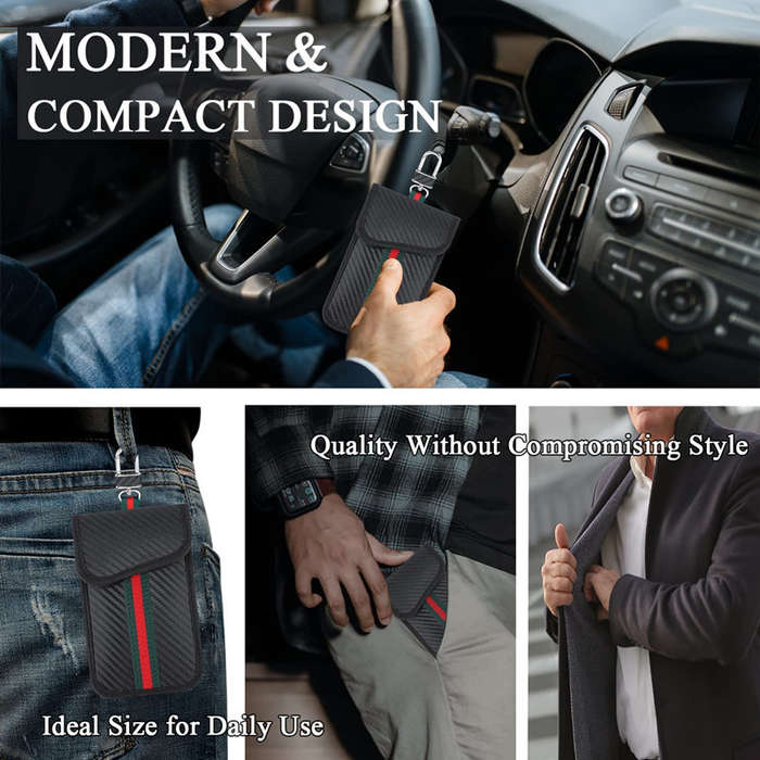 Faraday Pouch for Car keys, Car Key Signal blocking Case