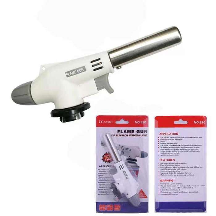 920 Cooking Butane Igniter Welding Torch Spray Gun Restaurant Hotel Outdoor Camping Barbecue Chef Ba
