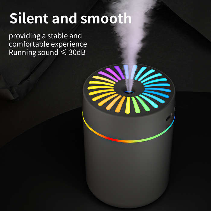 Portable Mini Ultrasonic USB Air Humidifier Colorful LED Light Hotel Office Outdoor Desktop Humidifi