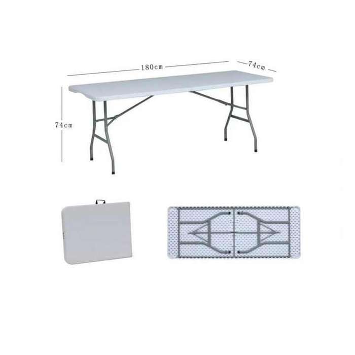 Portable 6FT Outdoor HDPE Plastic Folding Table