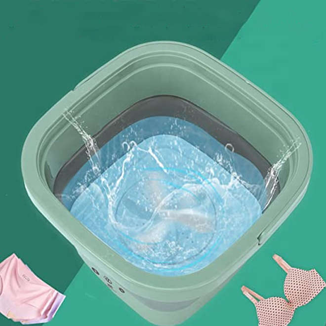 Silicone Electric Mini Foldable Washing Machine