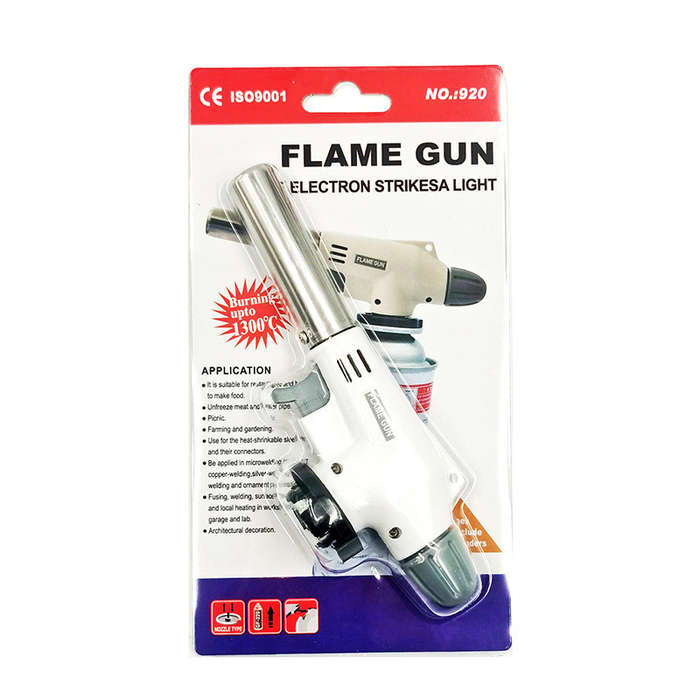 920 Cooking Butane Igniter Welding Torch Spray Gun Restaurant Hotel Outdoor Camping Barbecue Chef Ba