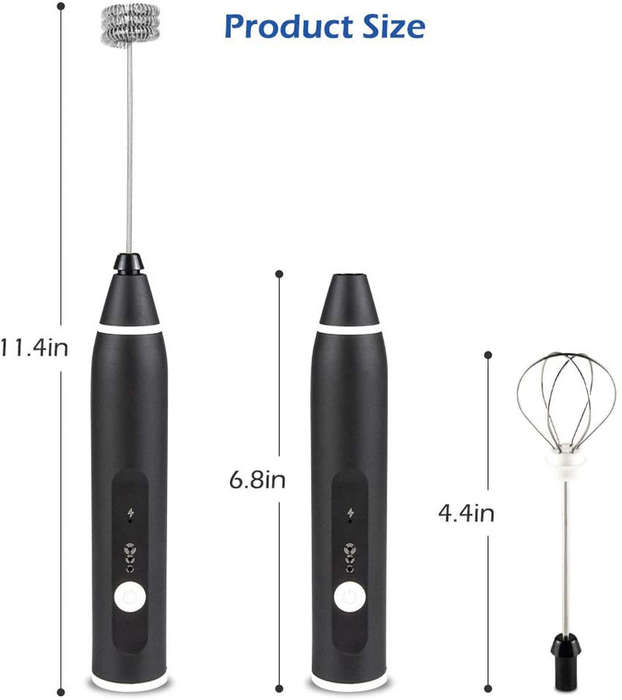 USB Rechargeable Milk Frother