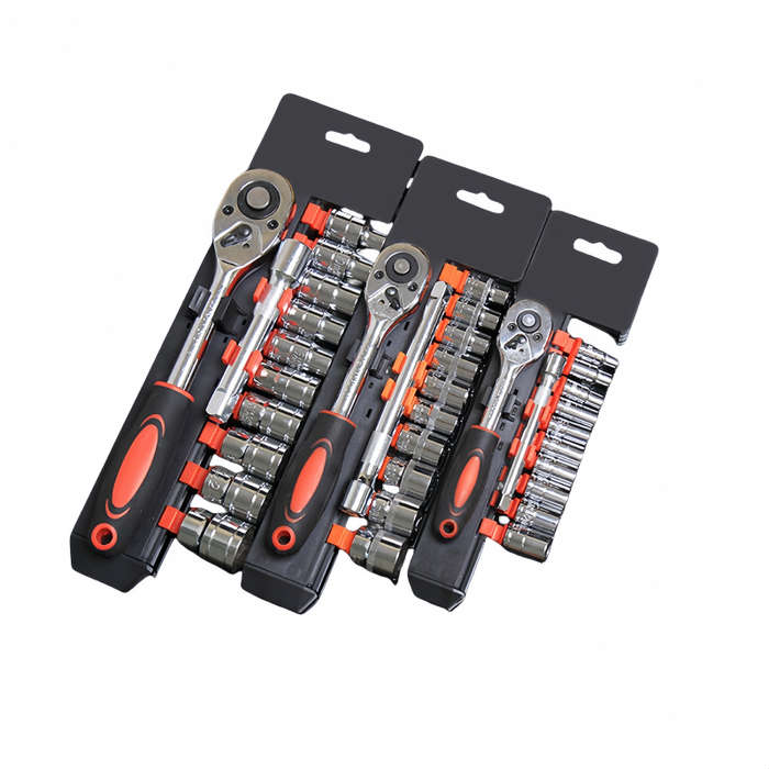 12pcs Combination Ratchet Wrench Set with Hard Case Low Price Tool Box Set