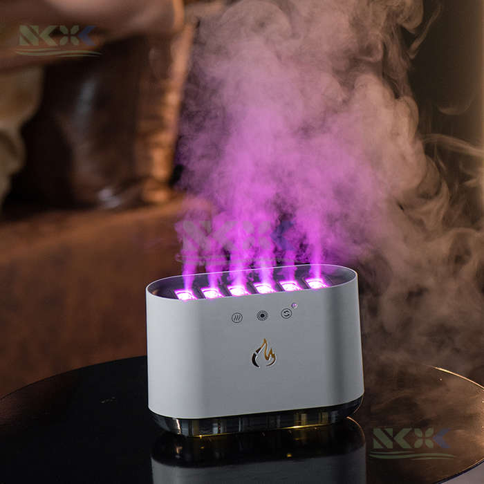 Air Humidifier Essential Oil Aroma Diffuser 7-Color Dynamic Atmosphere Light Heavy Fog Humidifiers